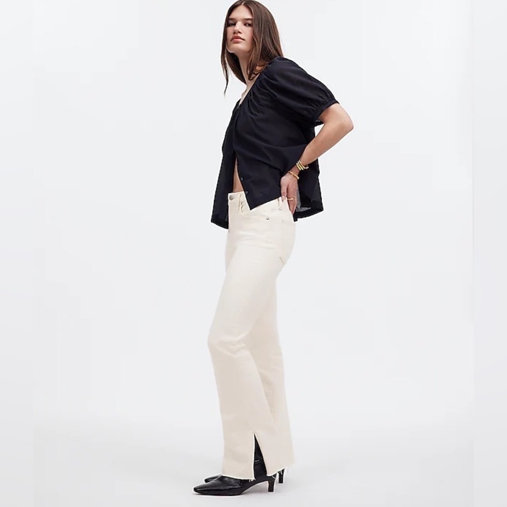 Madewell Cream Jeans